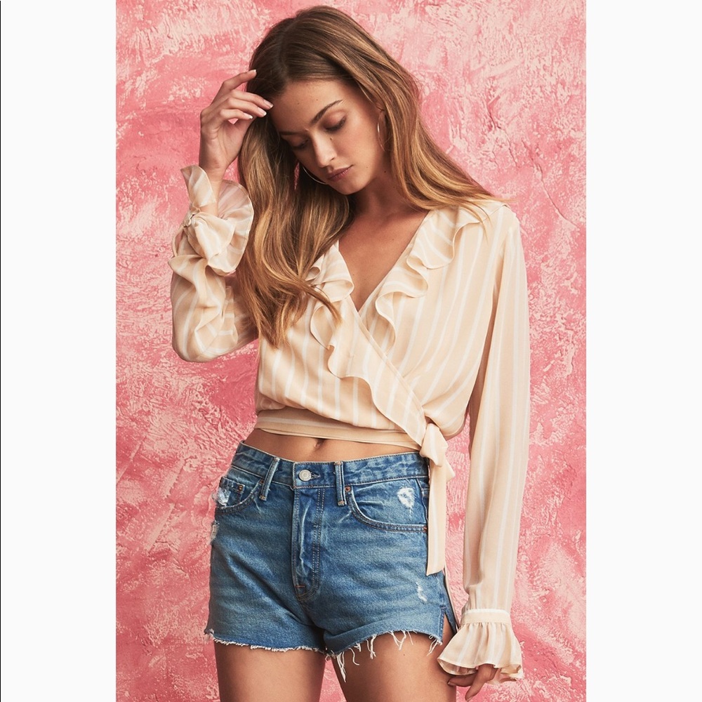 Tularosa Holly Wrap Top